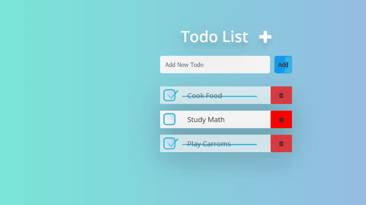 To-Do List App in javascript